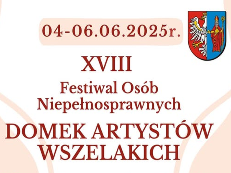 plakat domek artystów wszelakich edycja 18