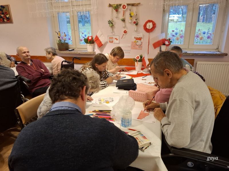 Mieszkańcy w pracowni